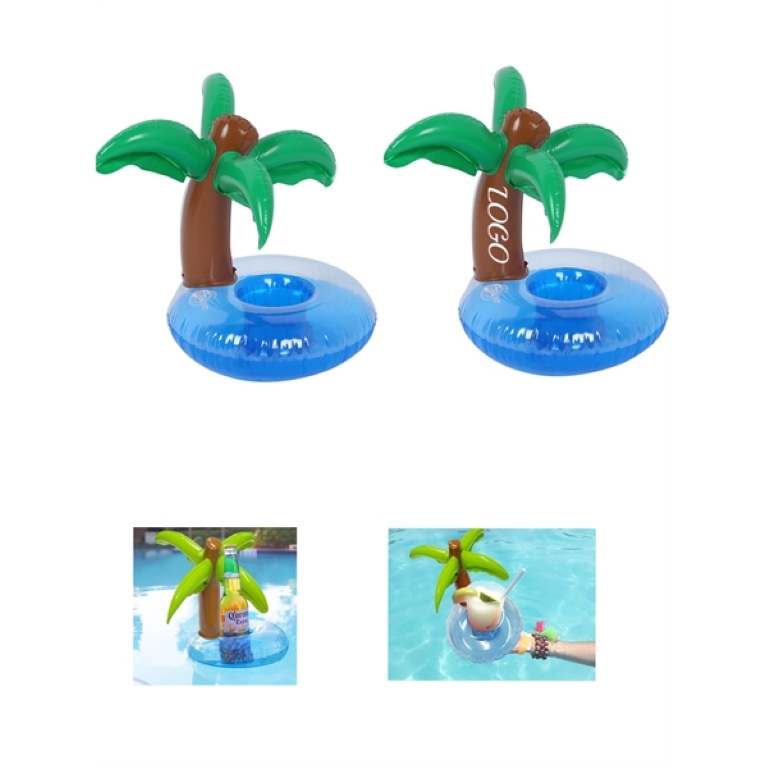 PVC Inflatable Floating Coco Cup Holder 1