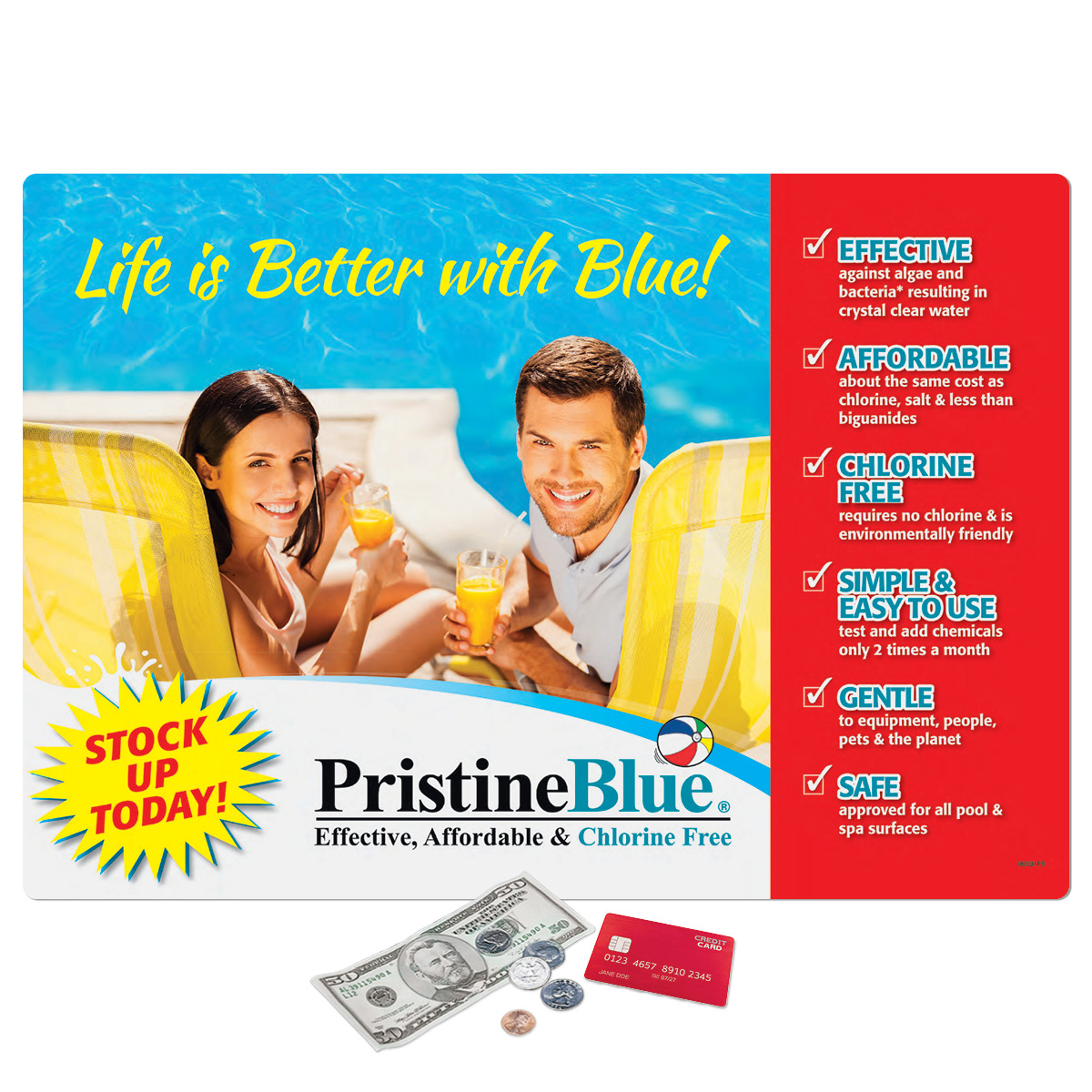 Vynex Barely There Ultra Thin Counter Mat-20"x28"x.020" 1