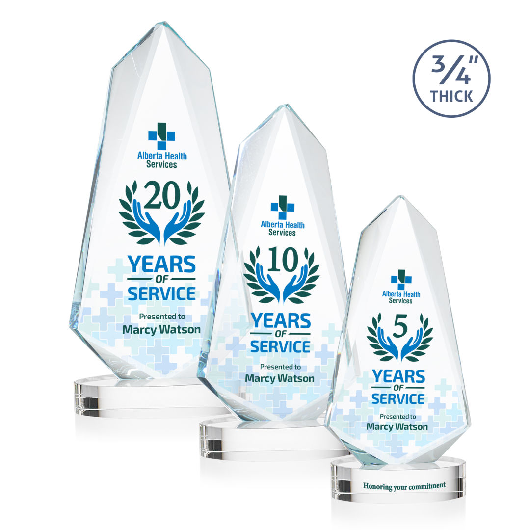 Sheridan VividPrint™ Award on Alberton Base - Clear 5