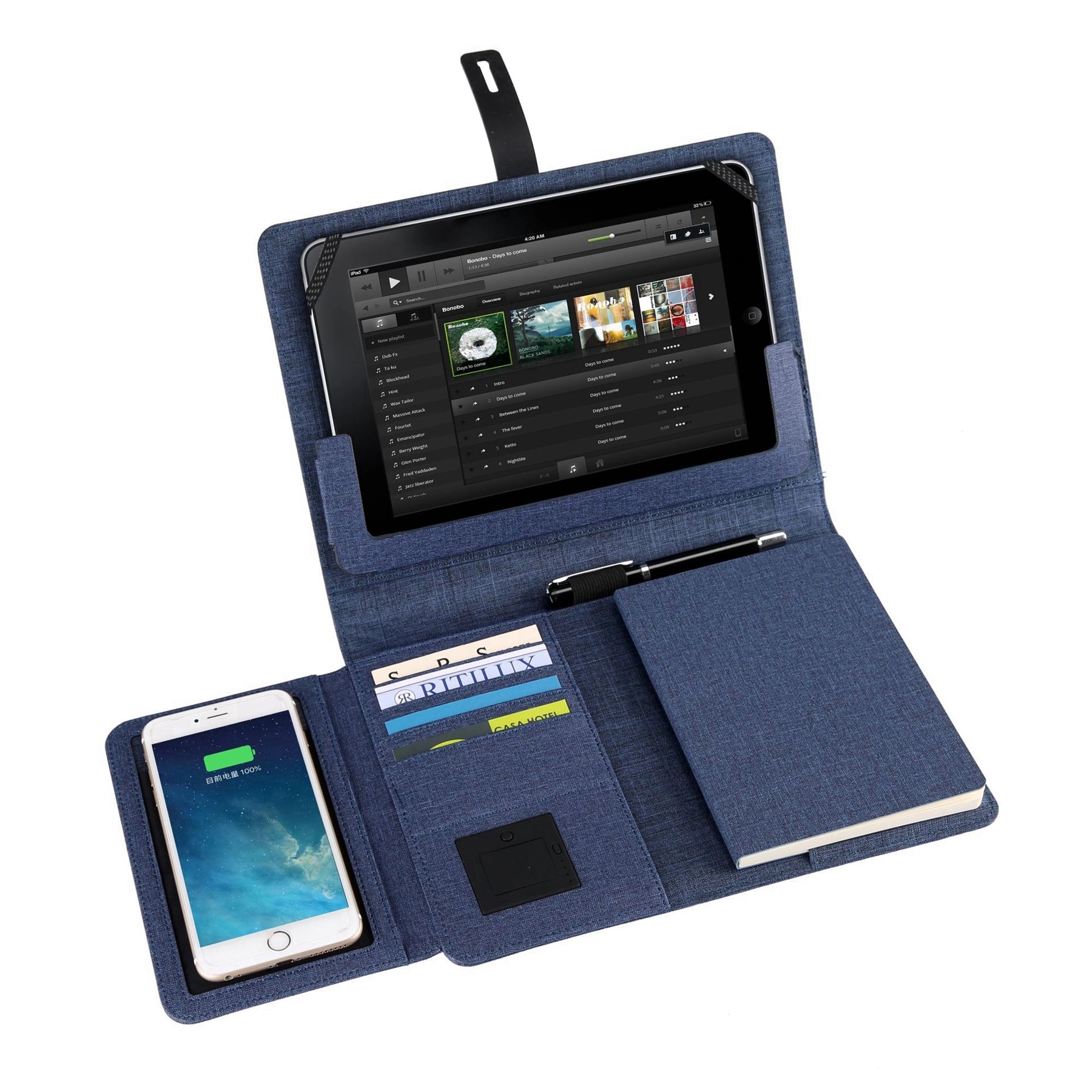 Multifunctional A5 Notebook with 6000 mAh Power Bank 5