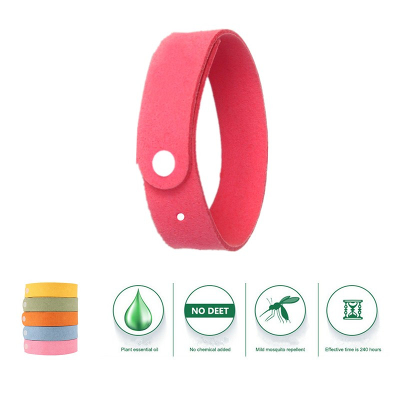 Microfiber Leather Mosquito RepellentBracelets 2