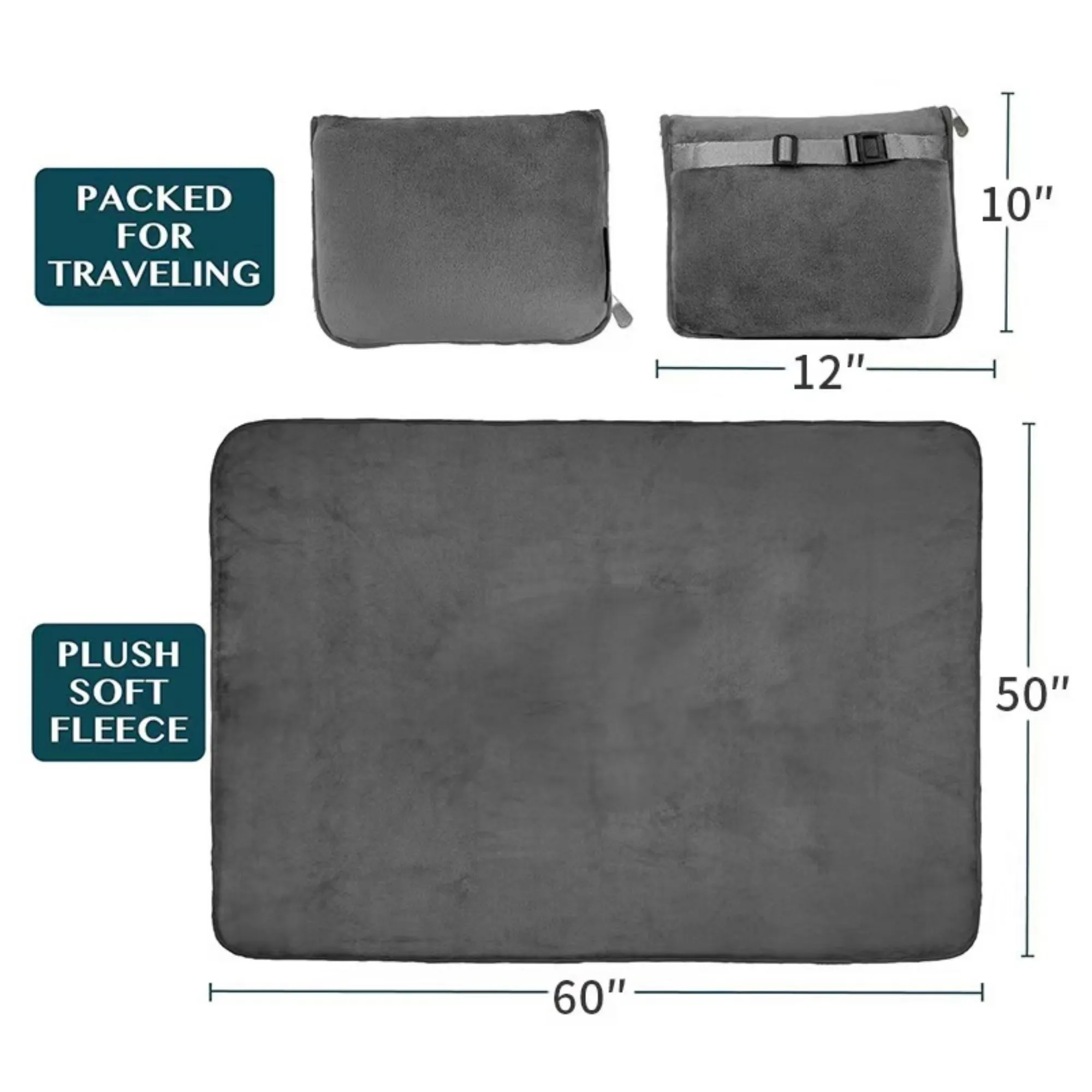 Travel Blanket Pillow 2