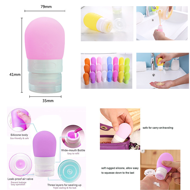 Silicone Travel Bottle 1.3oz 2