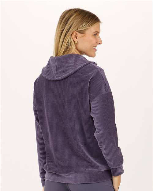 Women's Manchester Corded Quarter-Zip Pullover - BW5203 16