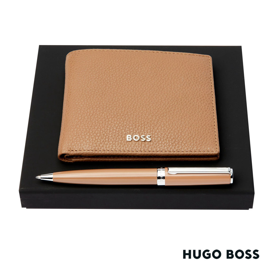 Hugo Boss® Ballpoint Pen & Wallet Set 6