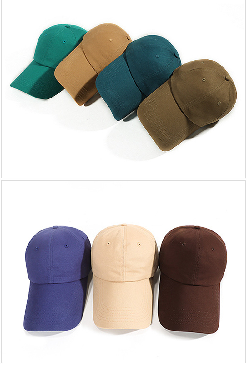 Adjustable Extra Long Bill Baseball Cap Men Women 100% Cotton Visor Hat 14