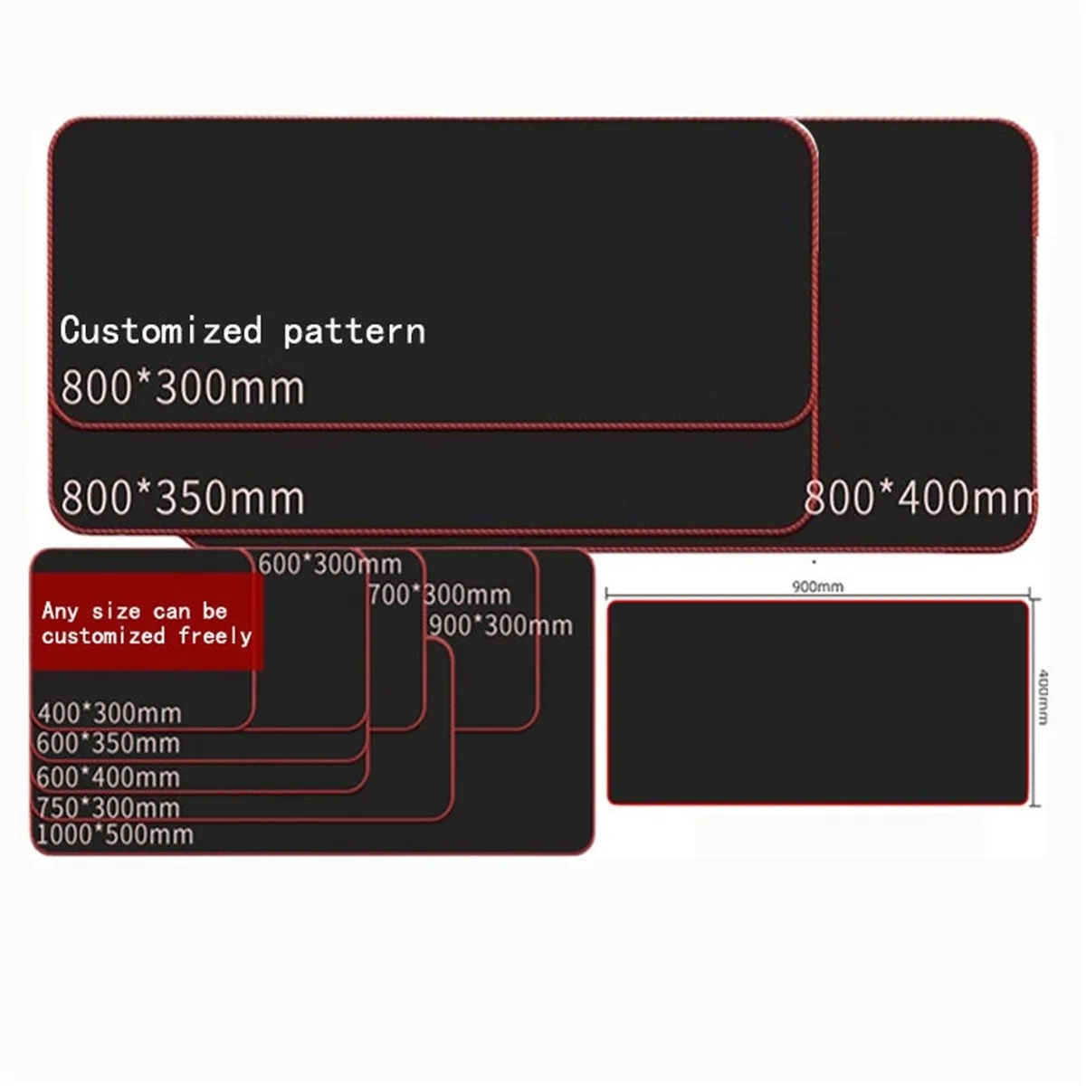 Mouse Pad with Antimicrobial Additive - Rectangle 5