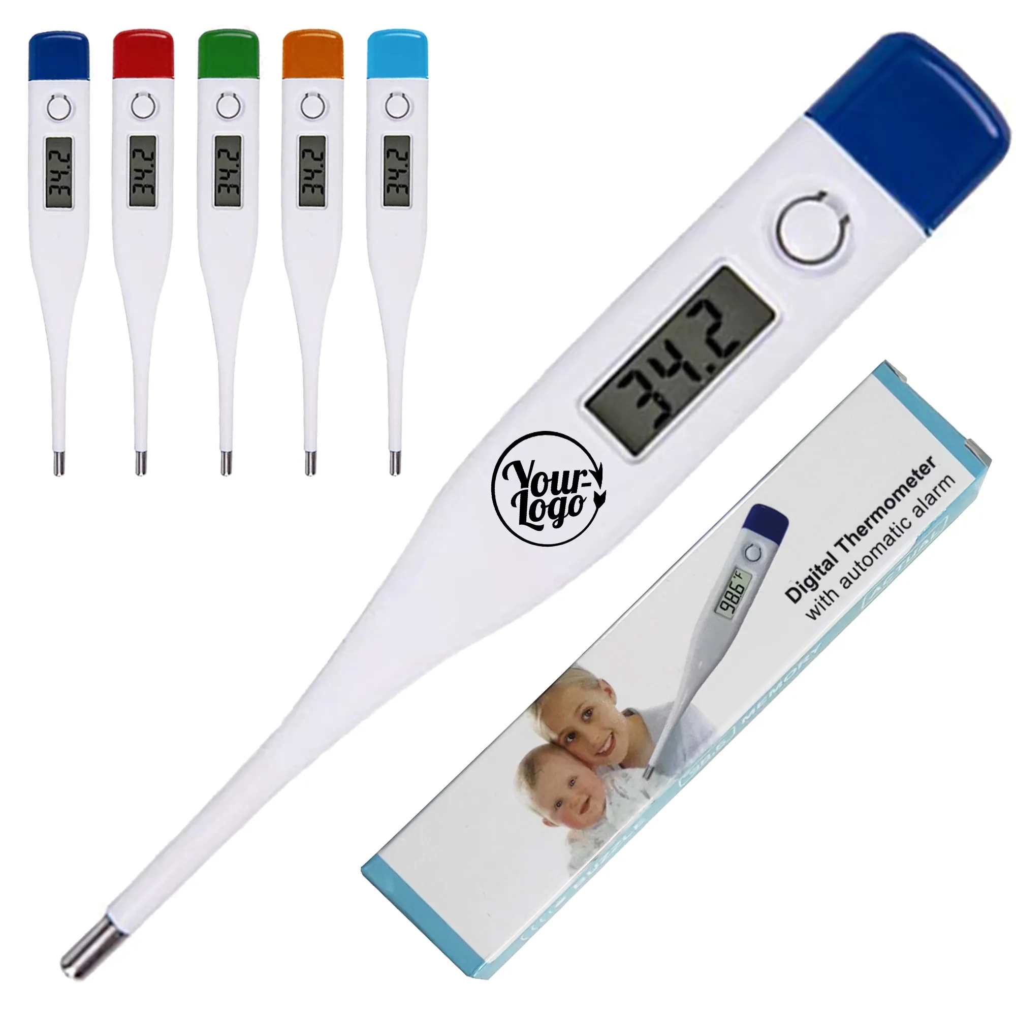 Thermometer with Flexible Tip for Baby and Adult 1
