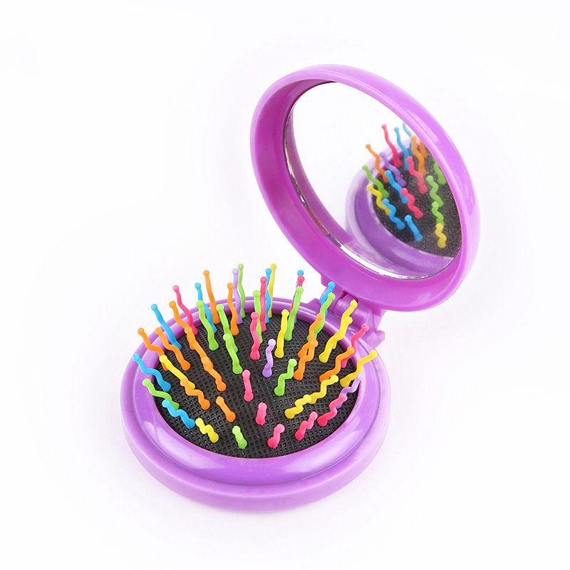 2 in 1 Massage Comb with Mirror 1