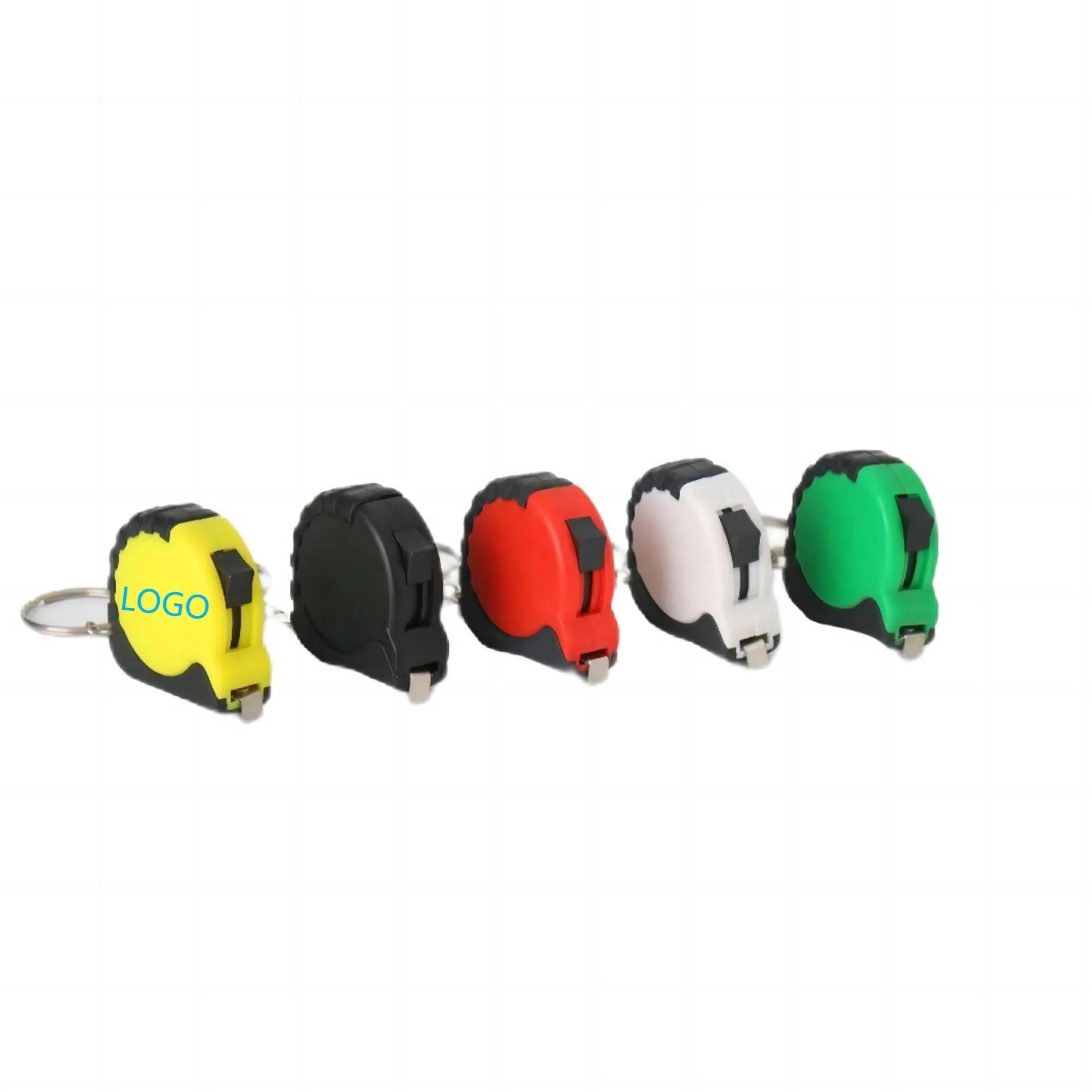 MOQ 50 Mini Portable Tape Measure Keychain 1