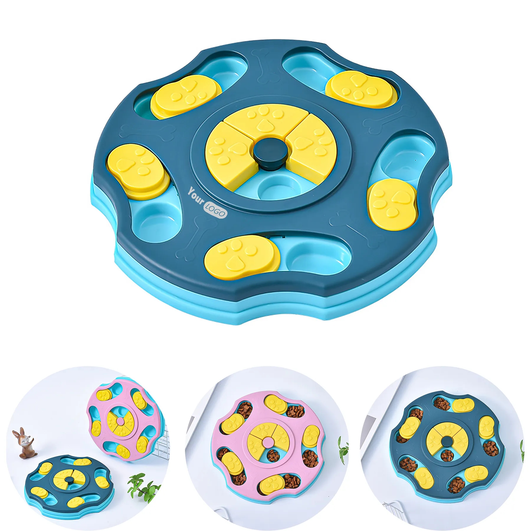 Polypropylene Dog Puzzle Feeding Toys 3