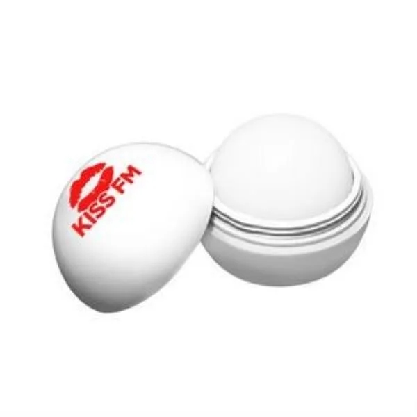 Round Matte Vanilla Scent Lip Balm 1