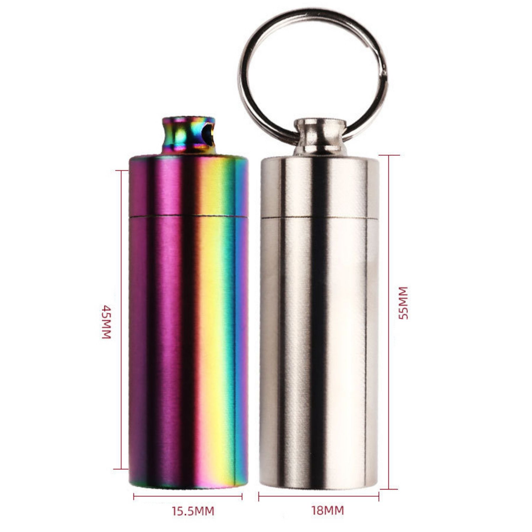Stainless Steel Pill Box 3