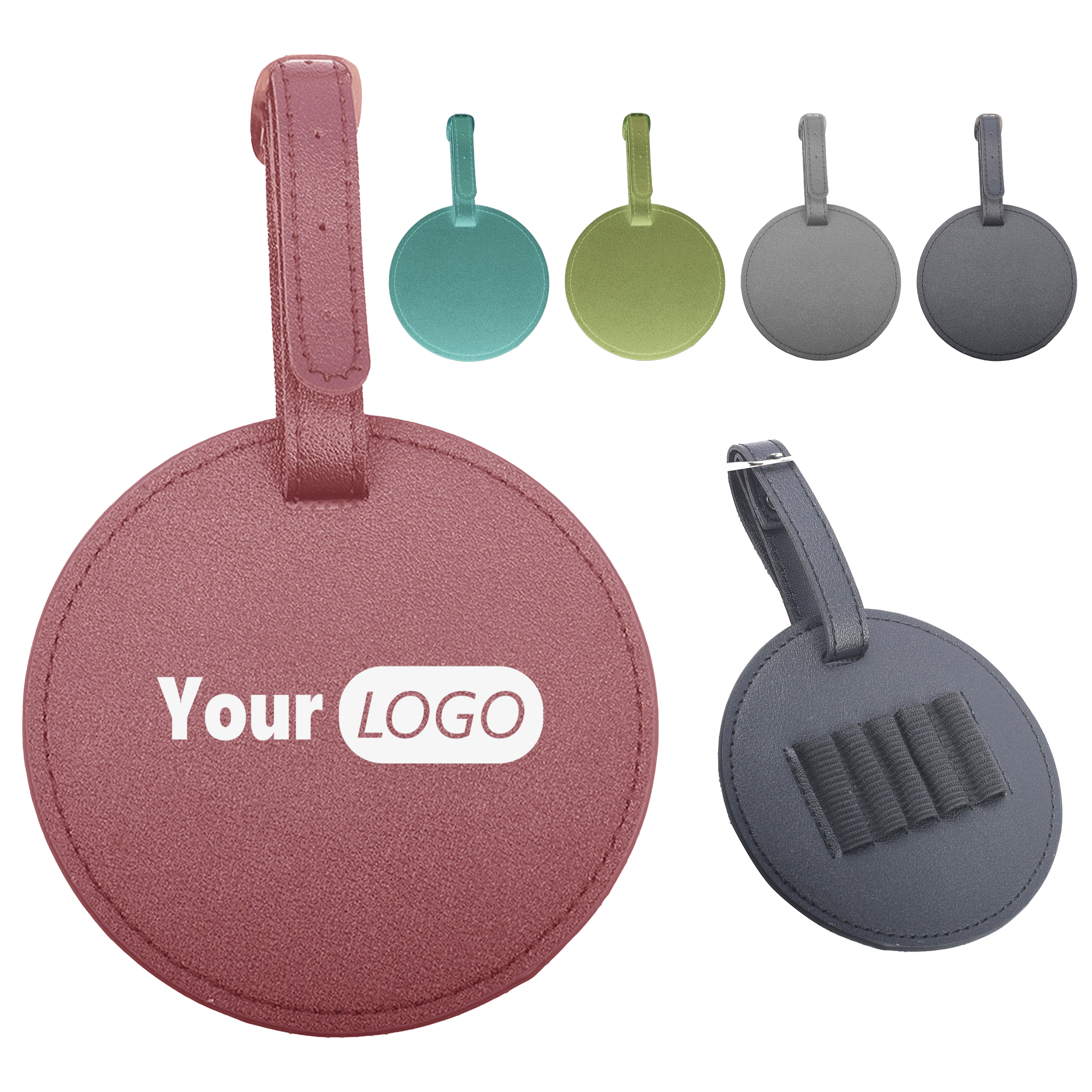 Leather Customizable Golf Tee Holder 2