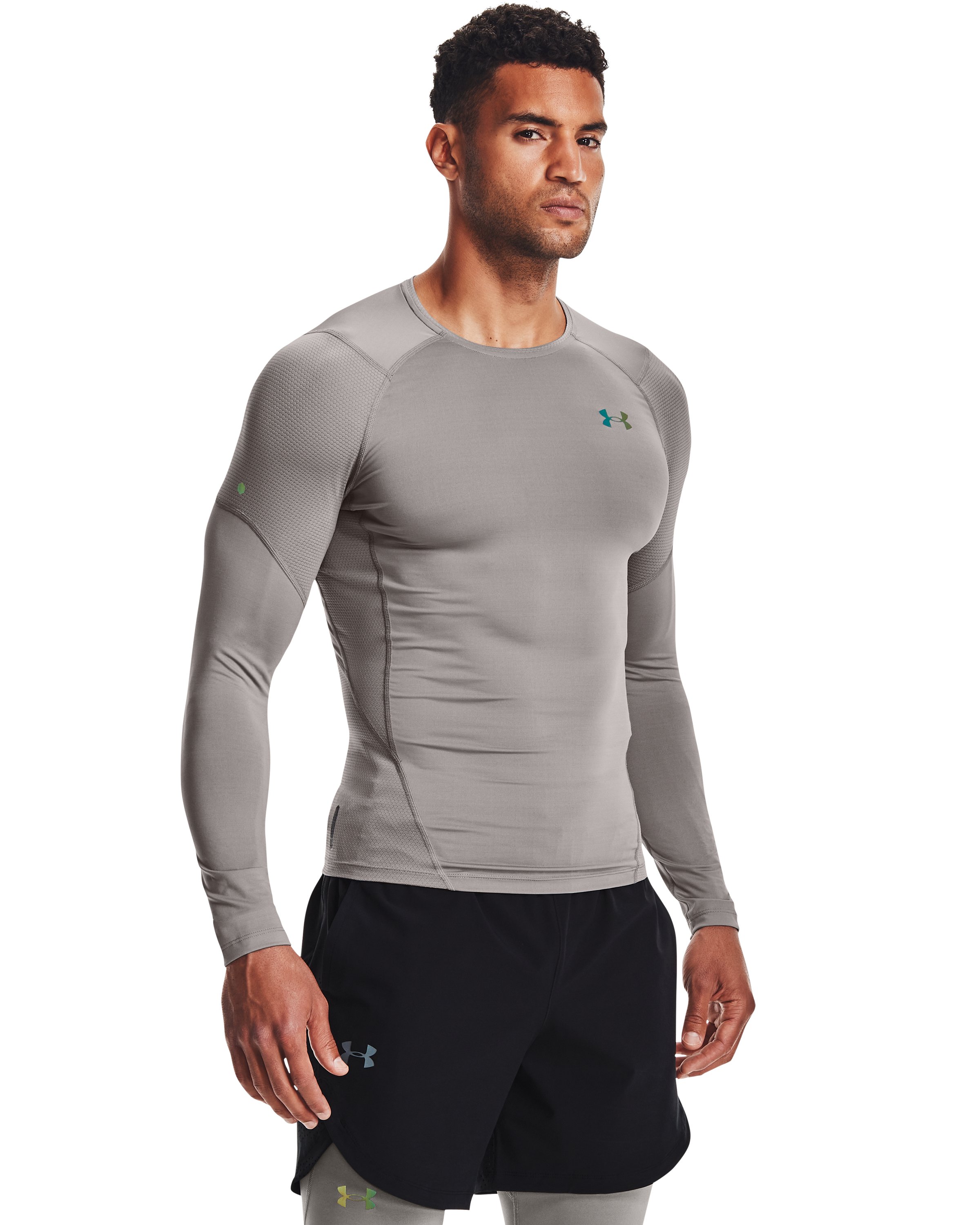 UA RUSH HeatGear 2.0 Men's Compression Long Sleeve 3
