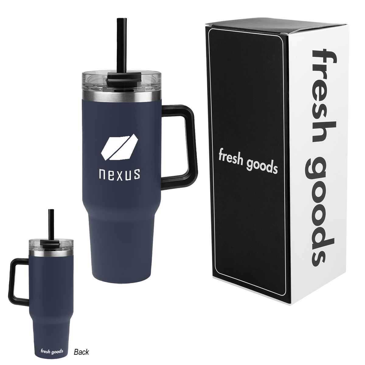 Fresh Goods 40 Oz. Intrepid Stainless Steel Tumbler 18