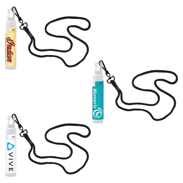 SPF 15 Lip Balm with Hook Cap and Cord Lanyard 2