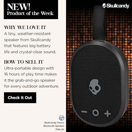 Skullcandy Ounce Bluetooth Speaker 12