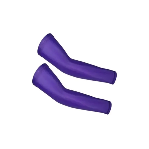 Non-Slip Silicone Ice Silk Cycling Arm Sleeves 9