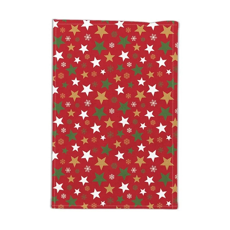 45%Cotton and 55%Linen Printed Tea Towel 3