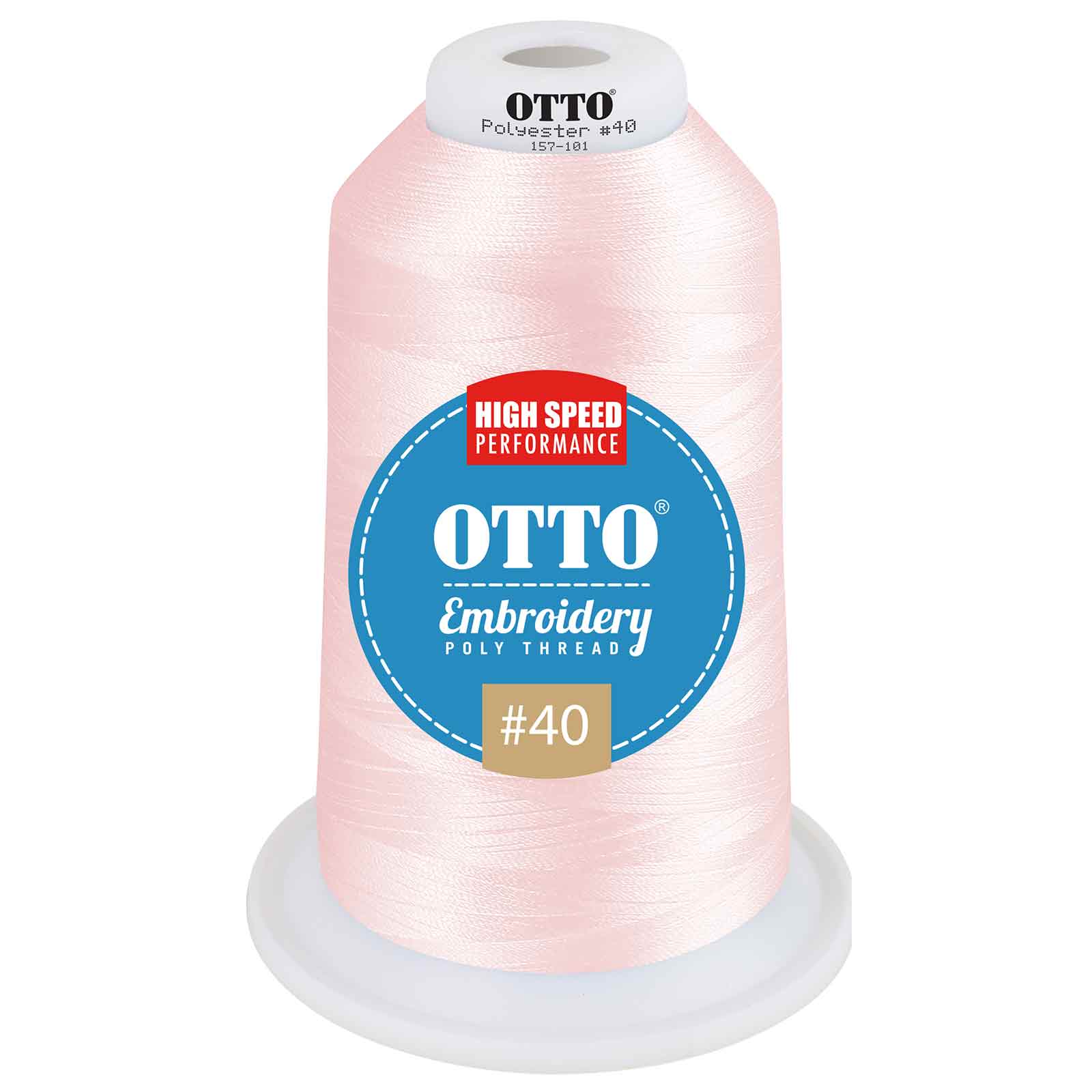 OTTO Embroidery Poly Thread #40 5,500 yd. King Cone 65