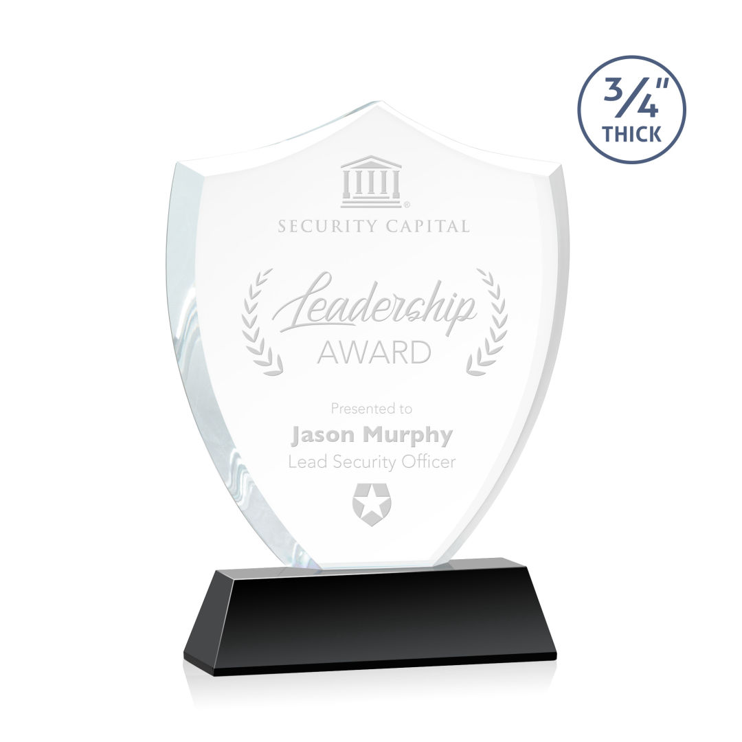 Scudo Shield Award on Newhaven - Black 8