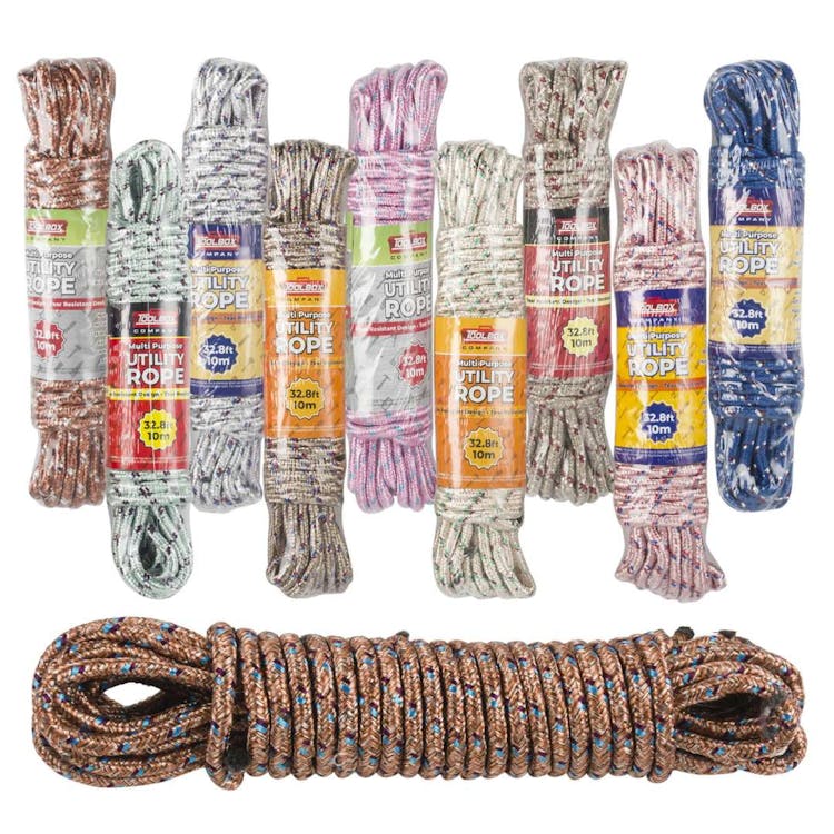 Rugged Rope Assorted Colors - 32.8' Long 2