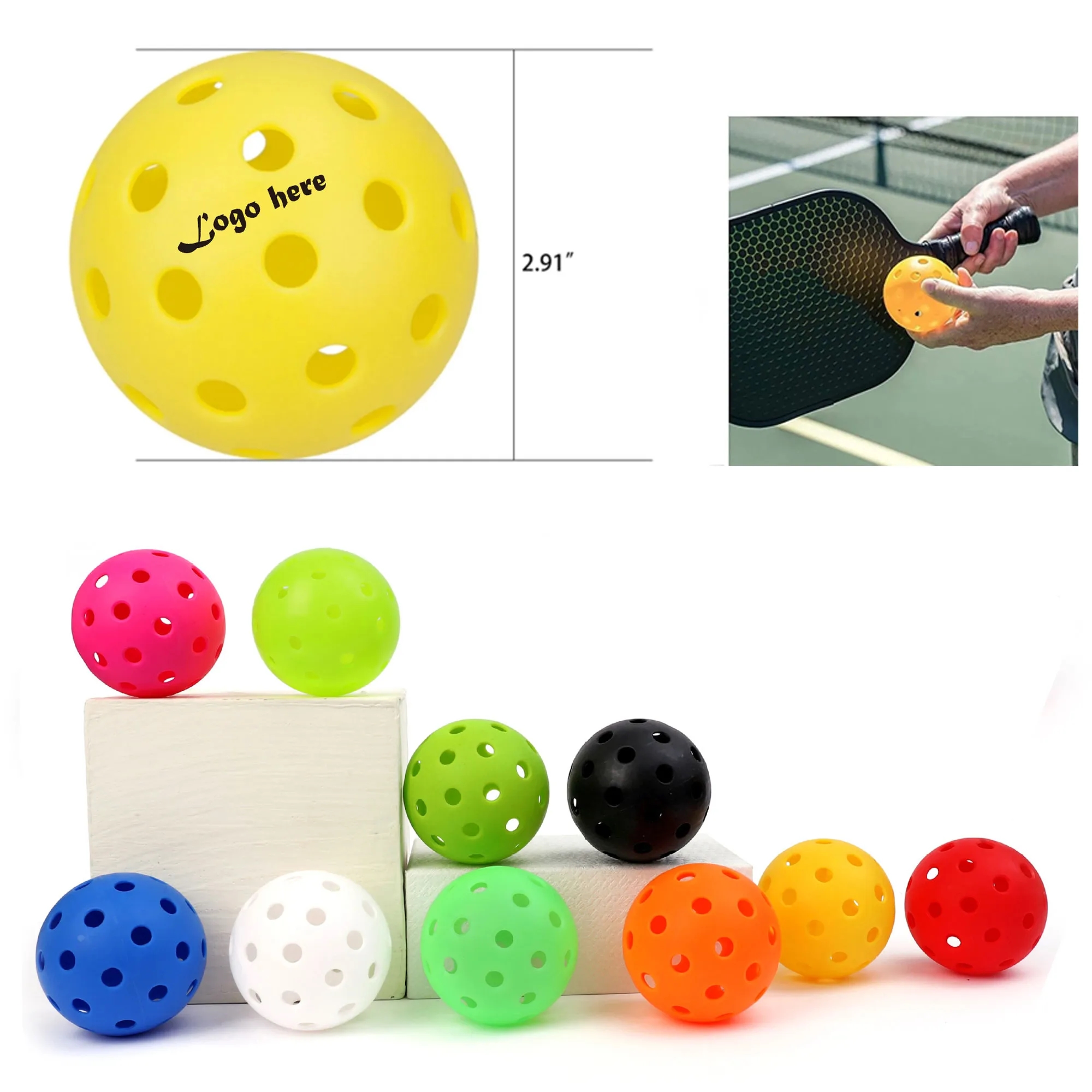 40 Hole Outdoor Pickleball 1