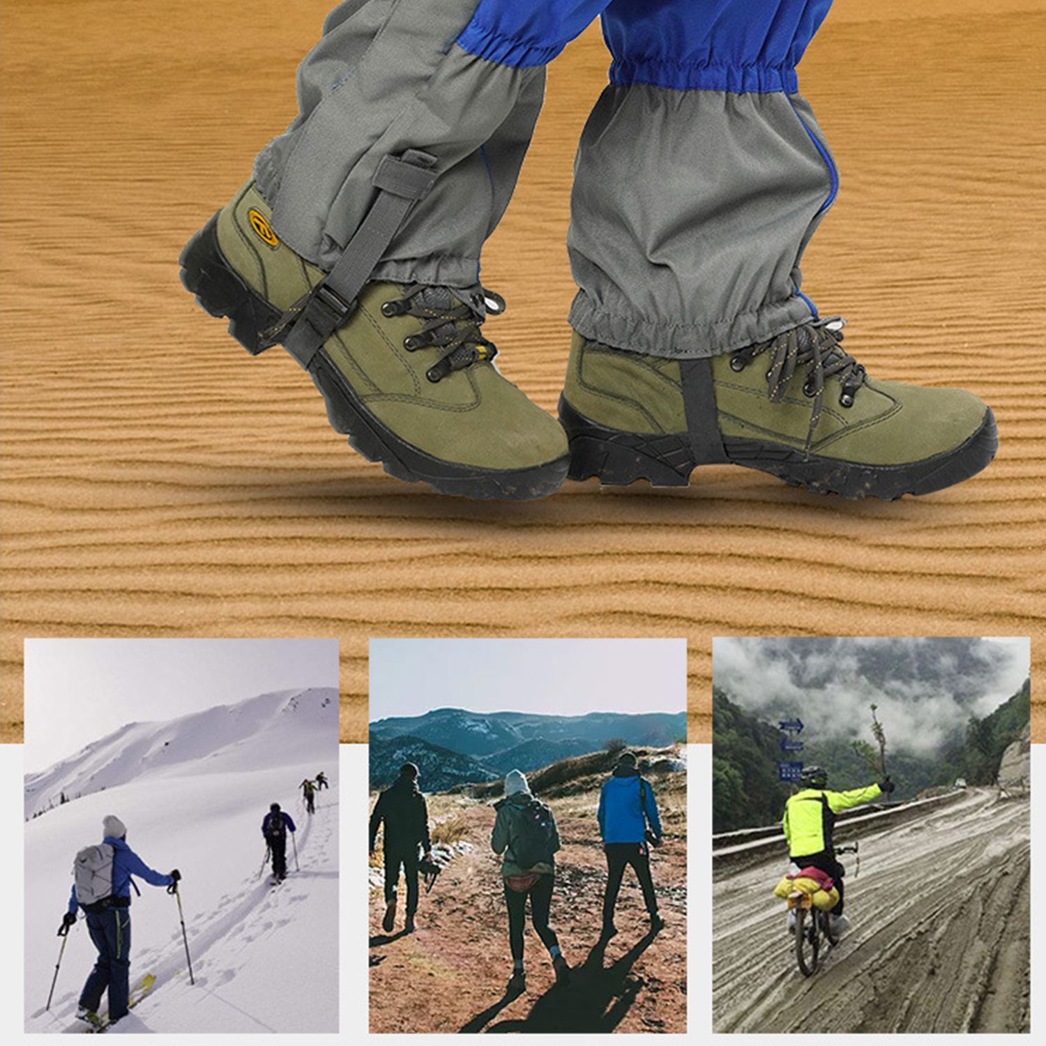Waterproof Leg Gaiters 5