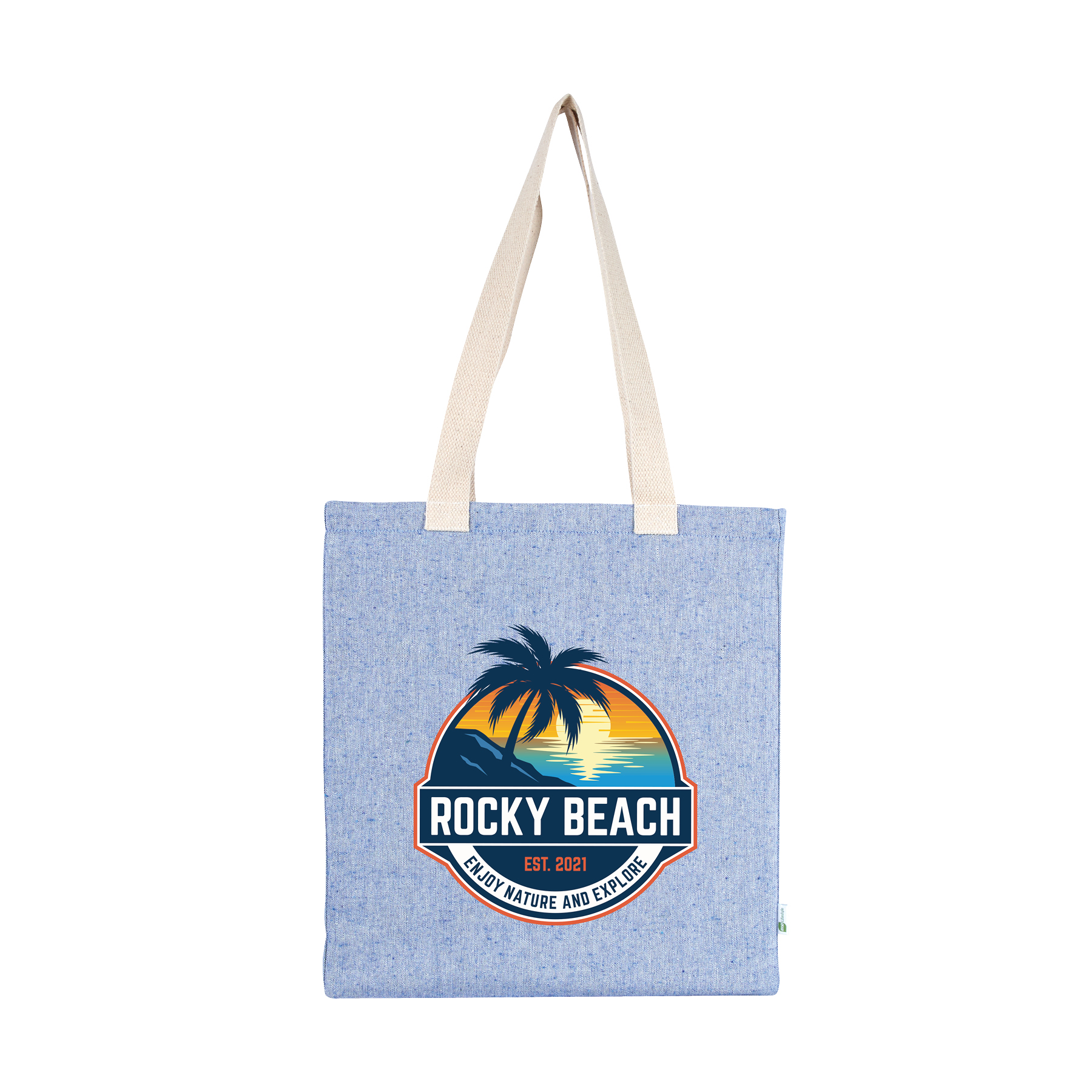 Olivia 10 oz. Recycled Cotton Convention Tote 11
