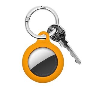 Versatile Silicone Airtag Keychain Holder Key Ring With Metal Carabiner 11