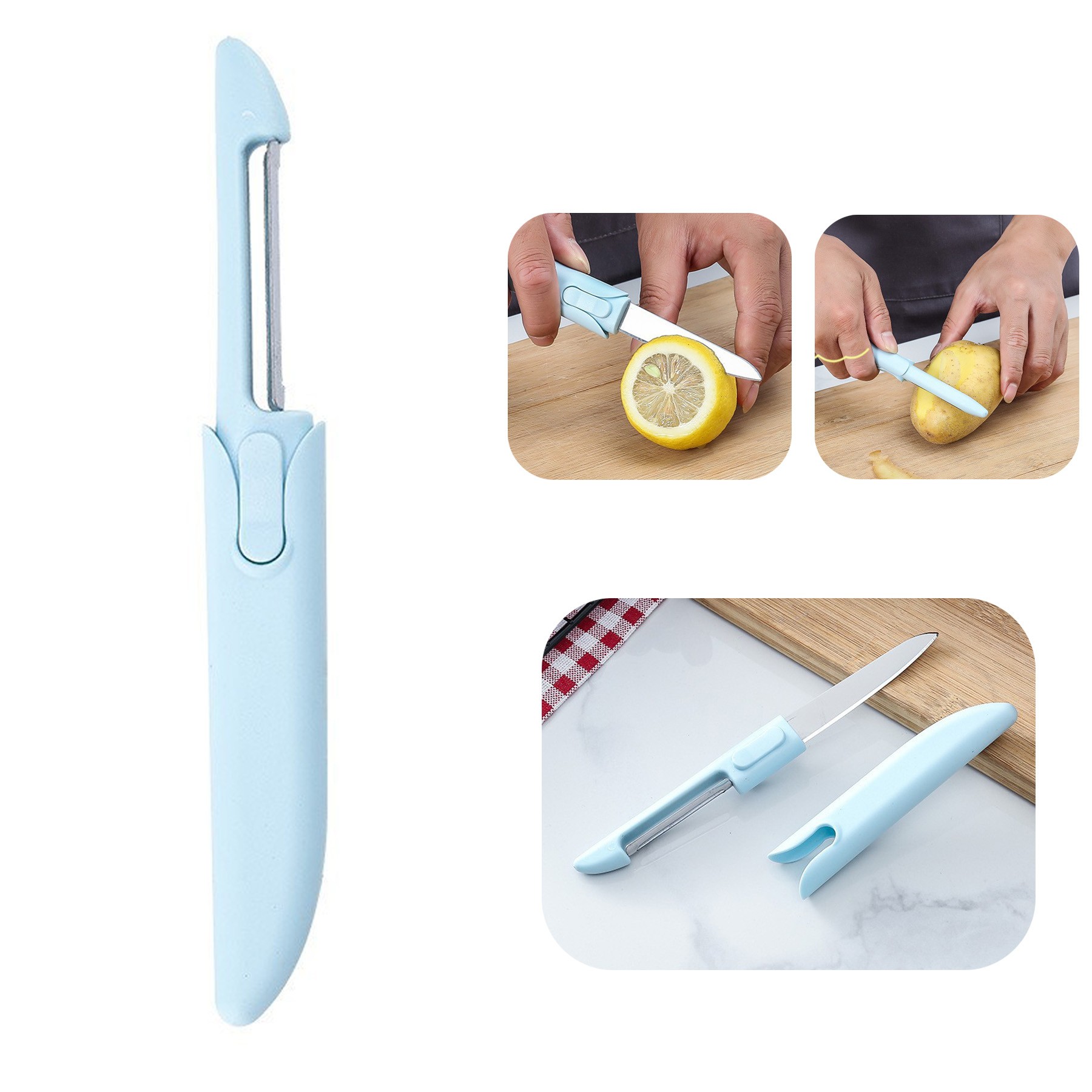 Portable Small 2 In 1 Fruit Knife 4