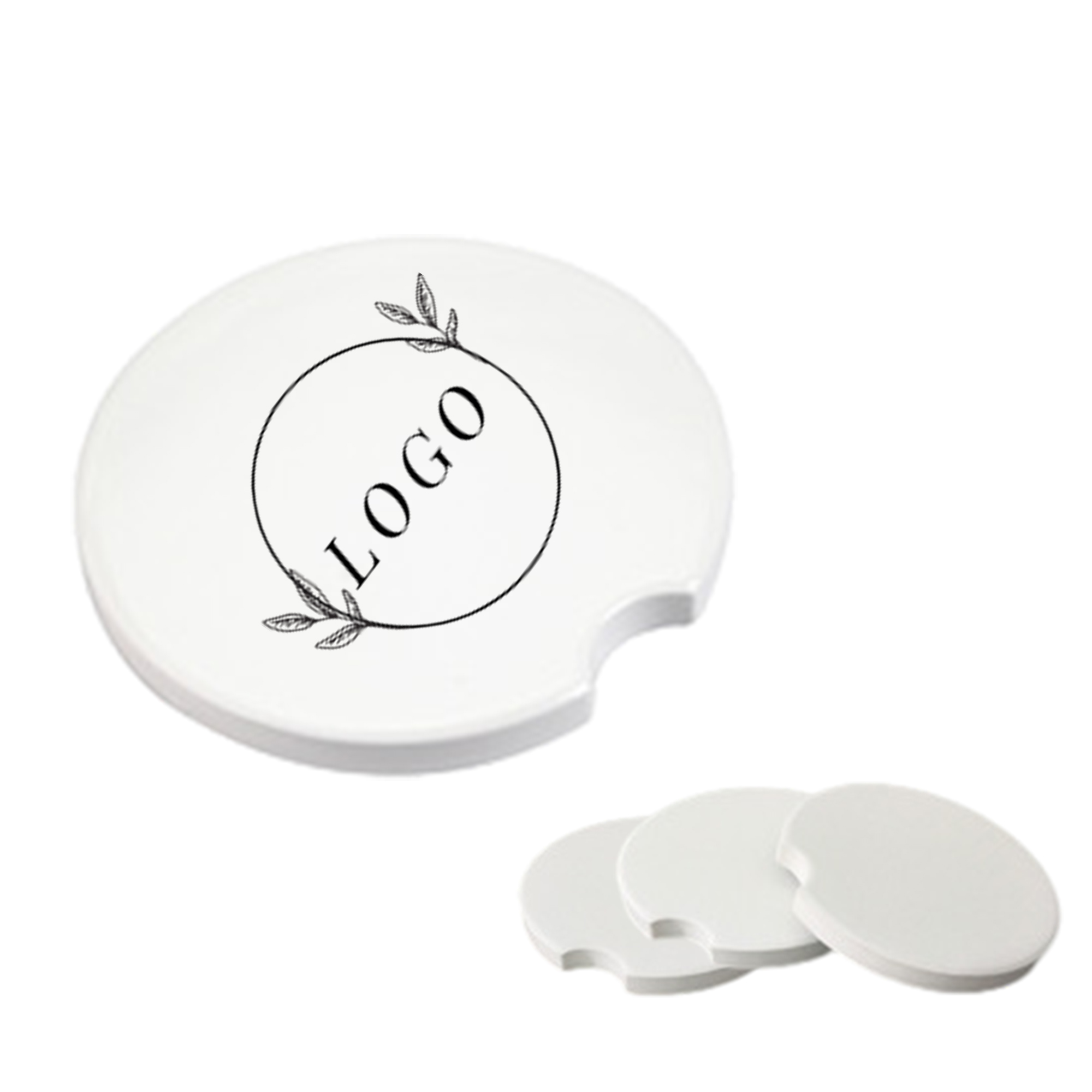 Auto Ceramic Coaster for Car 1