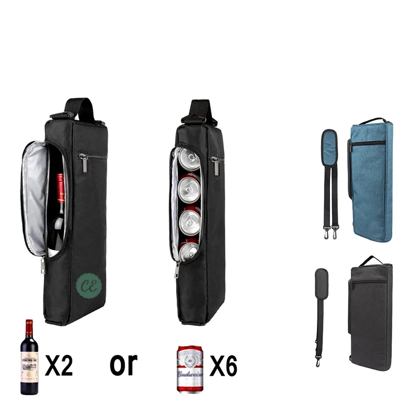 Golf Cooler Bag, Insulated Beer Sleeve 4