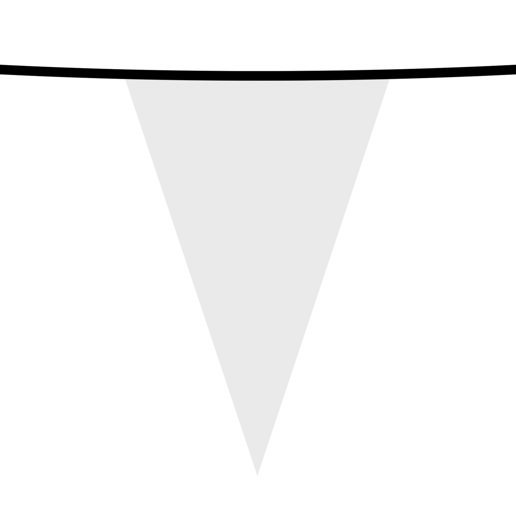 100' PVC Rectangular Pennant Strings 7