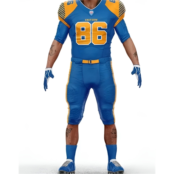 Custom Football Uniform - Jersey and Pants 4