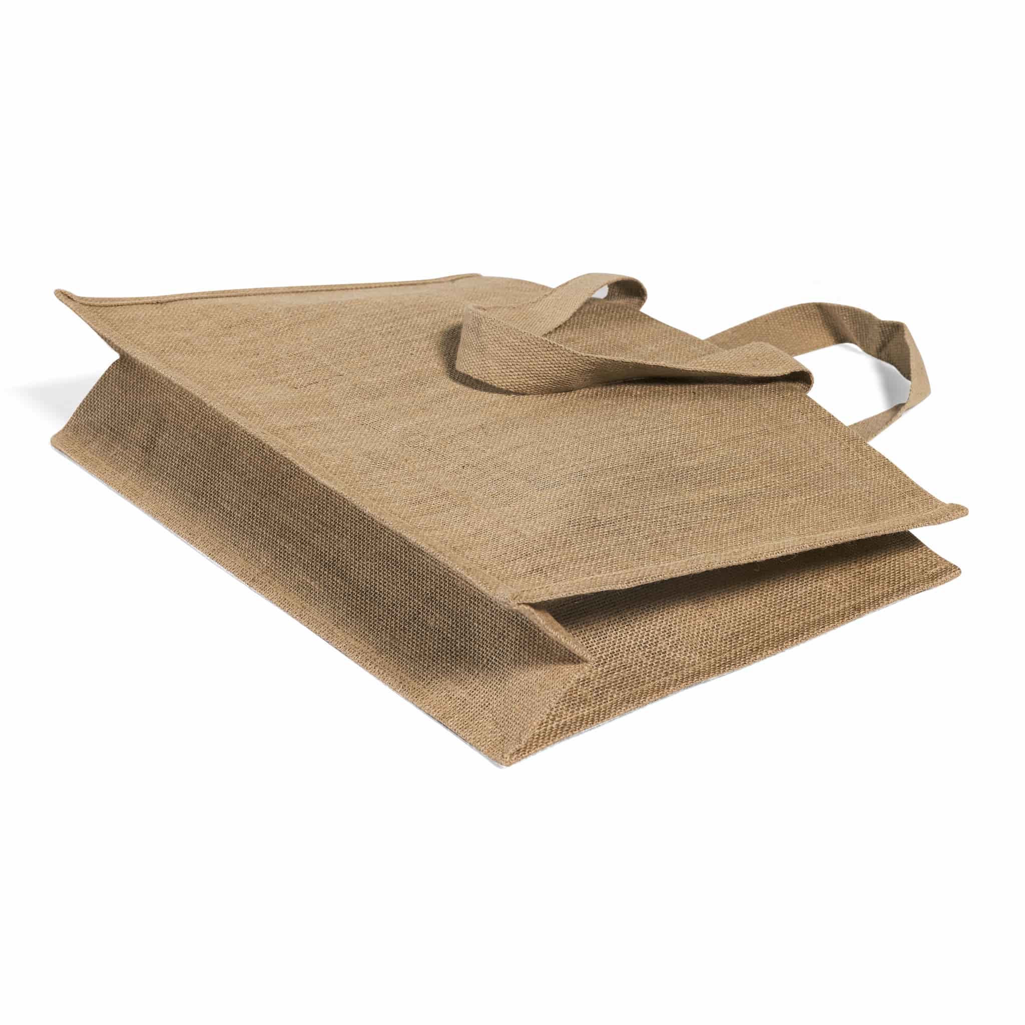 Carry All Jute Tote Bag, custom tote bag with logo imprint 6