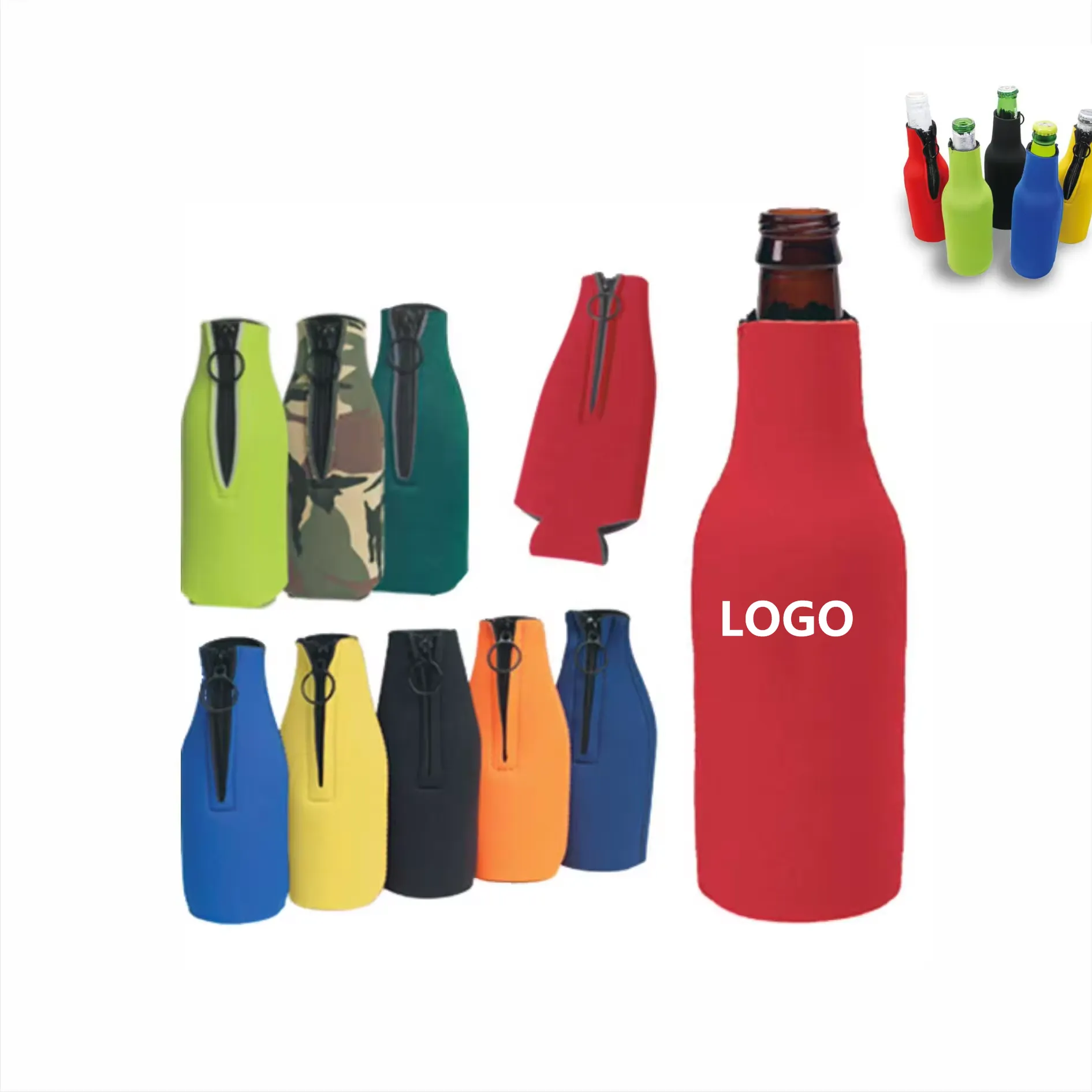 Bottle Buddy, custom koozie with logo imprint 3