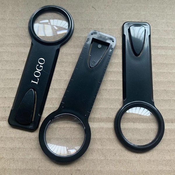 Bookmark With Magnifier & Ruler 6