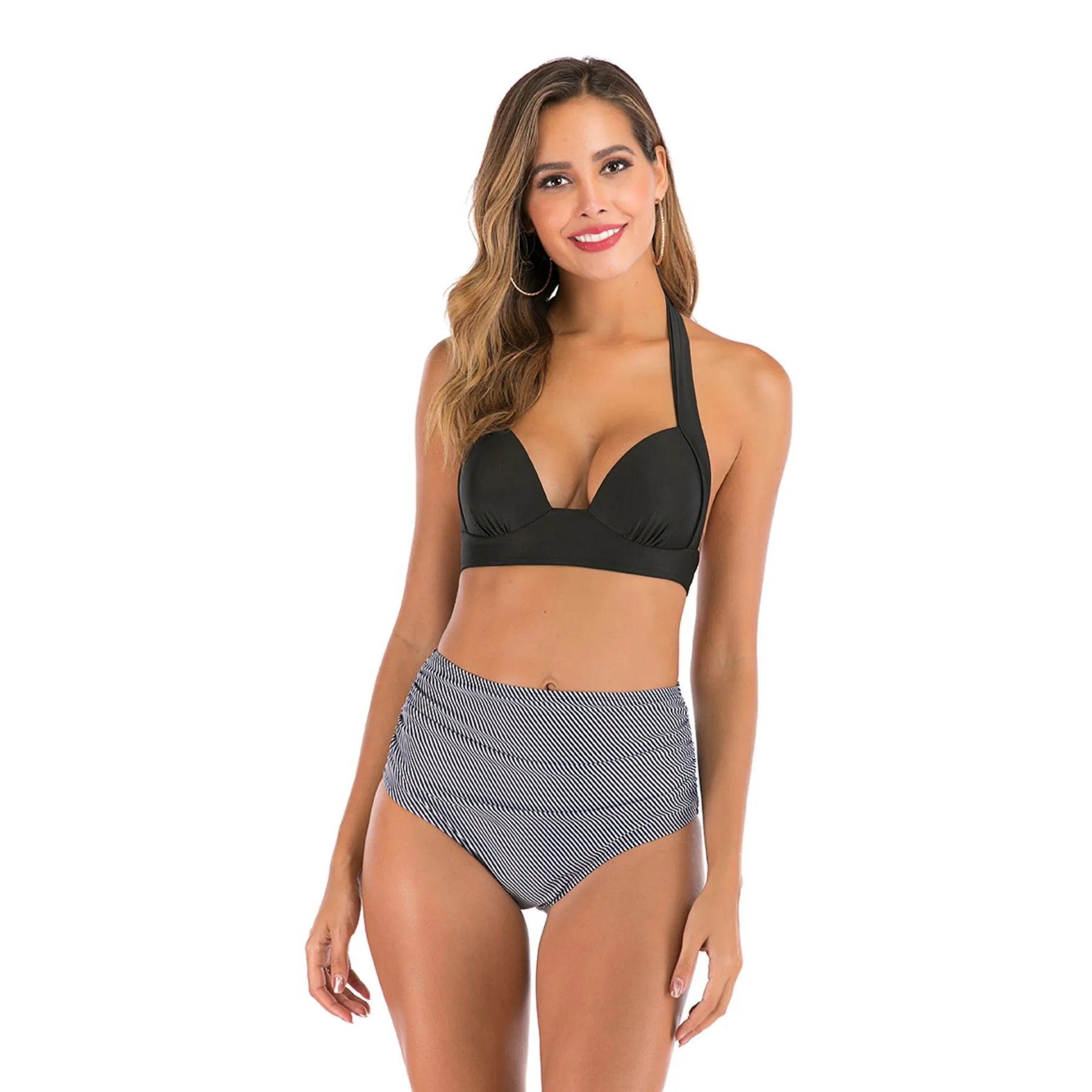 Women Two Piece Swimsuit Sexy Swimwear Bikini Sets 11