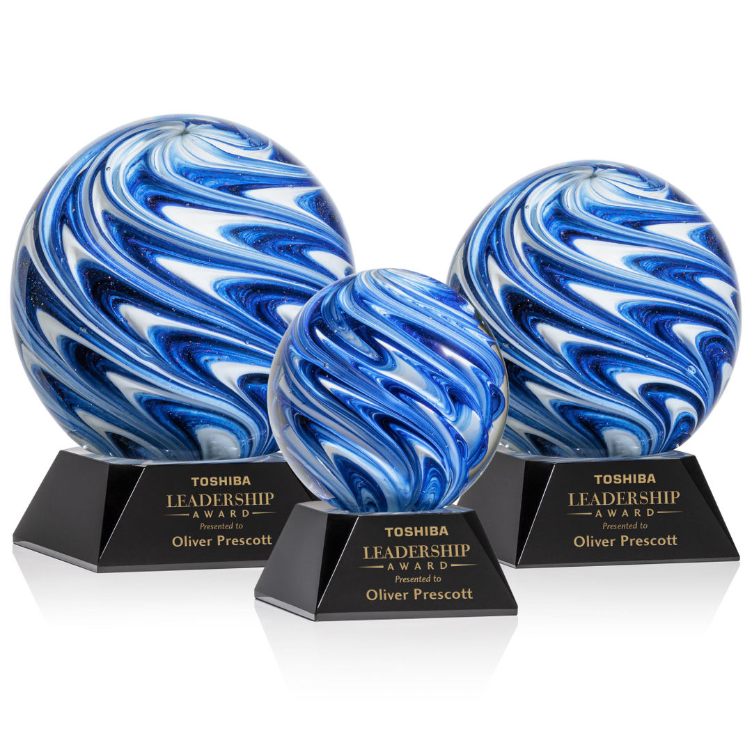 Naples Award on Sheffield Base - Black 9