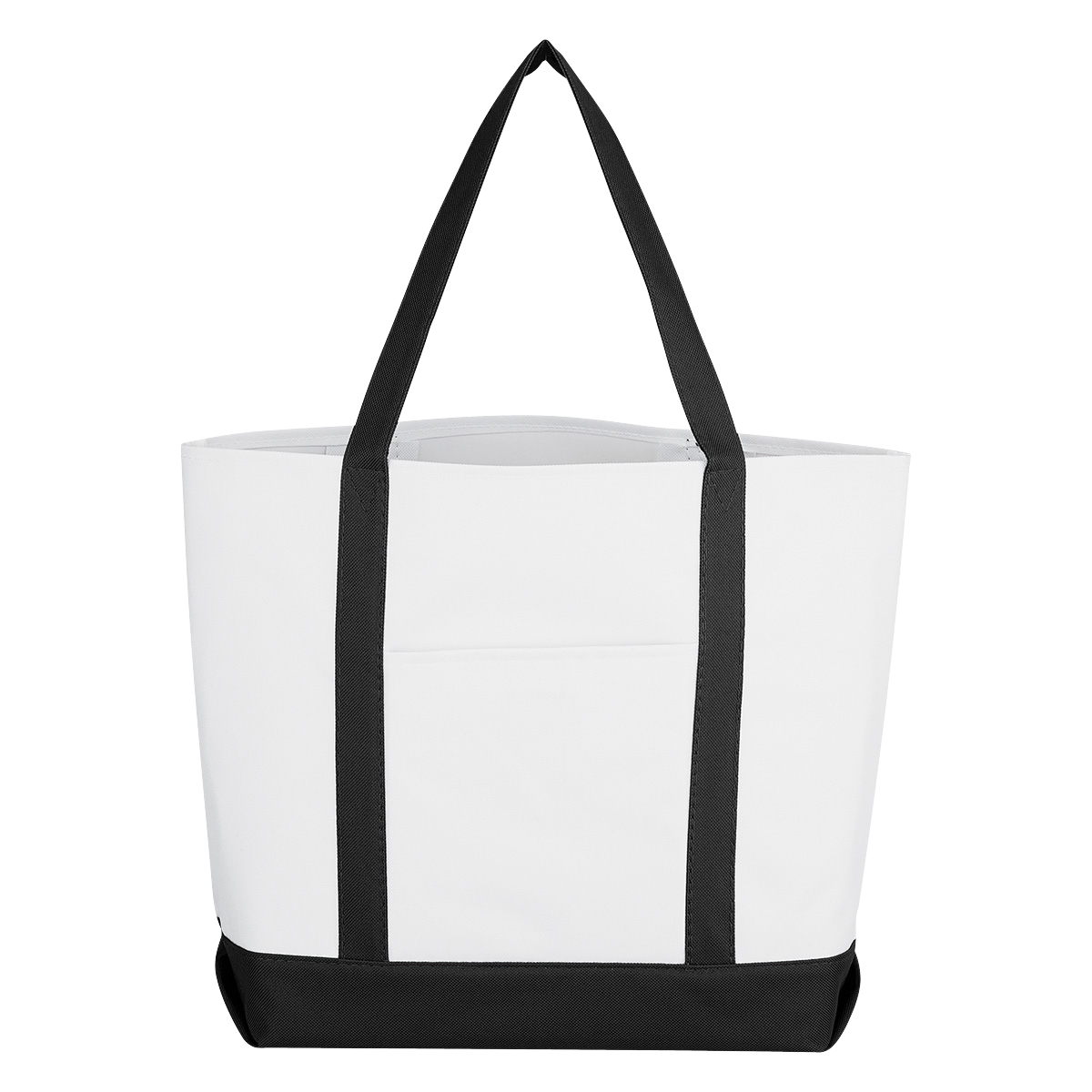 Pocket Shopper Tote Bag, custom tote bag with logo imprint 10