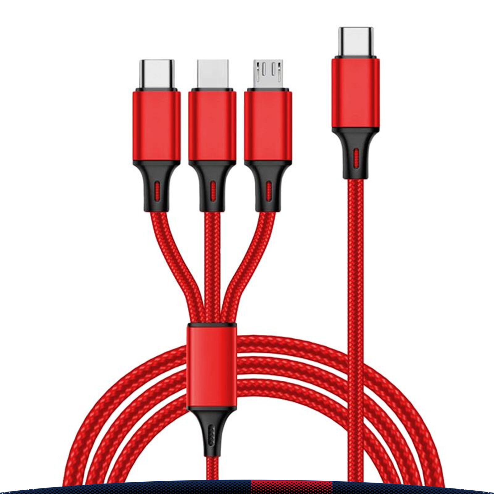 Lilac 3-in-1 Multi Charging Cable 1