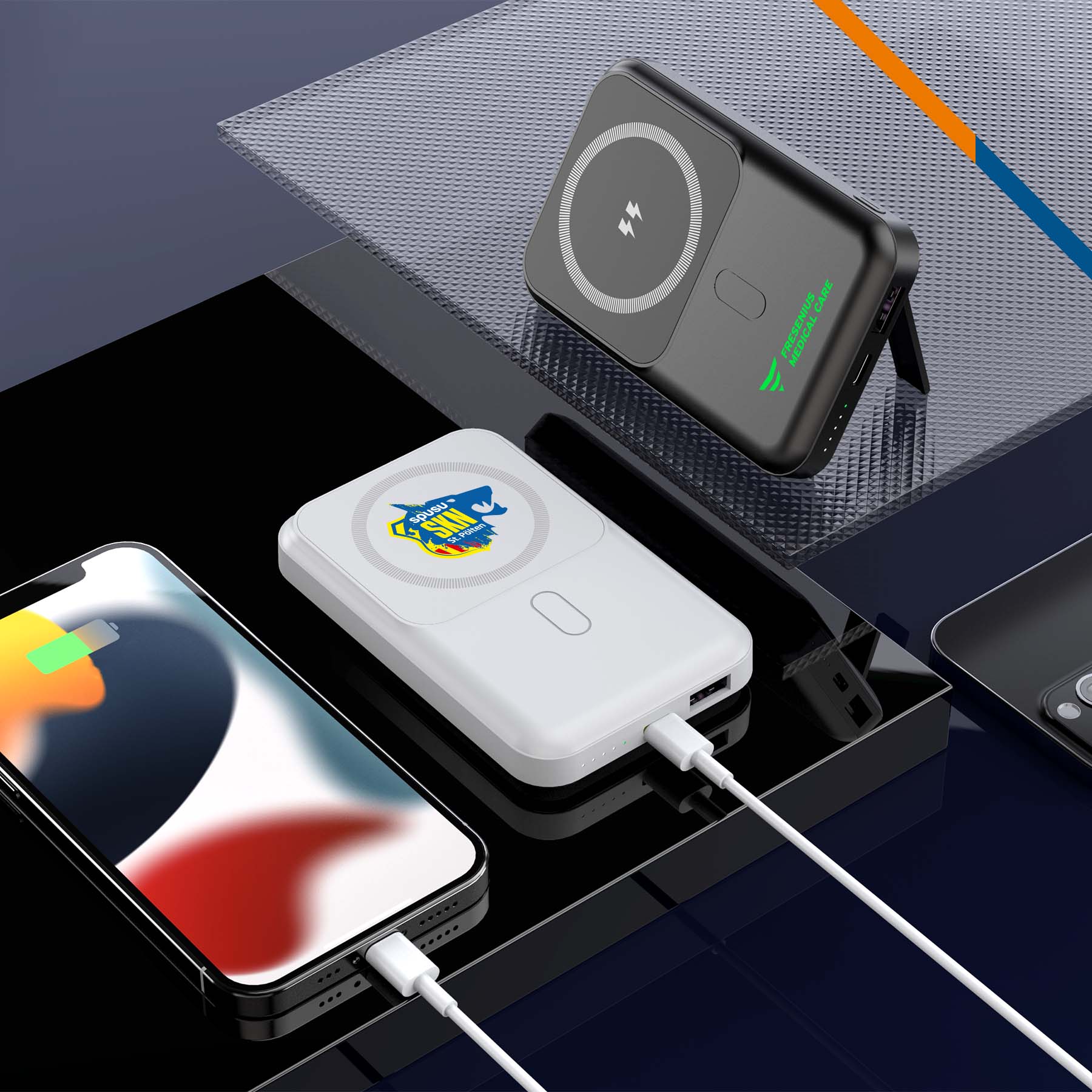 Lumo 2in1 Wireless Power Bank - 10000mAh 3