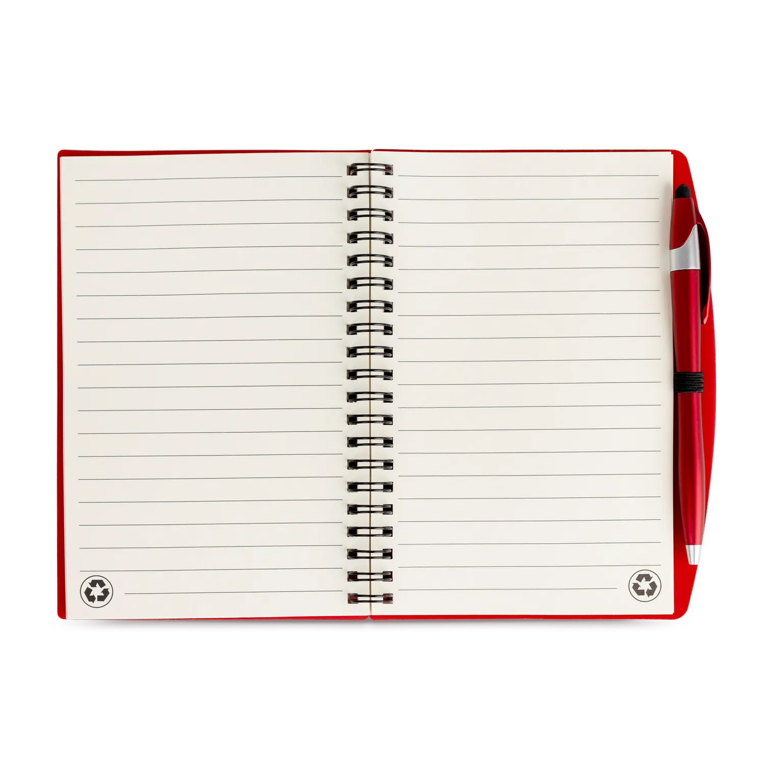 SpiralScript 5.5 x 7 Plastic Spiral Journal with Pen 33