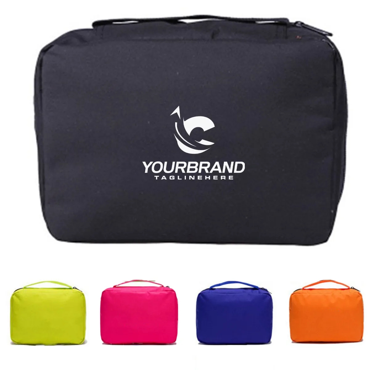 Travel Camping Waterproof Toiletry Storage Bag With Hook 1