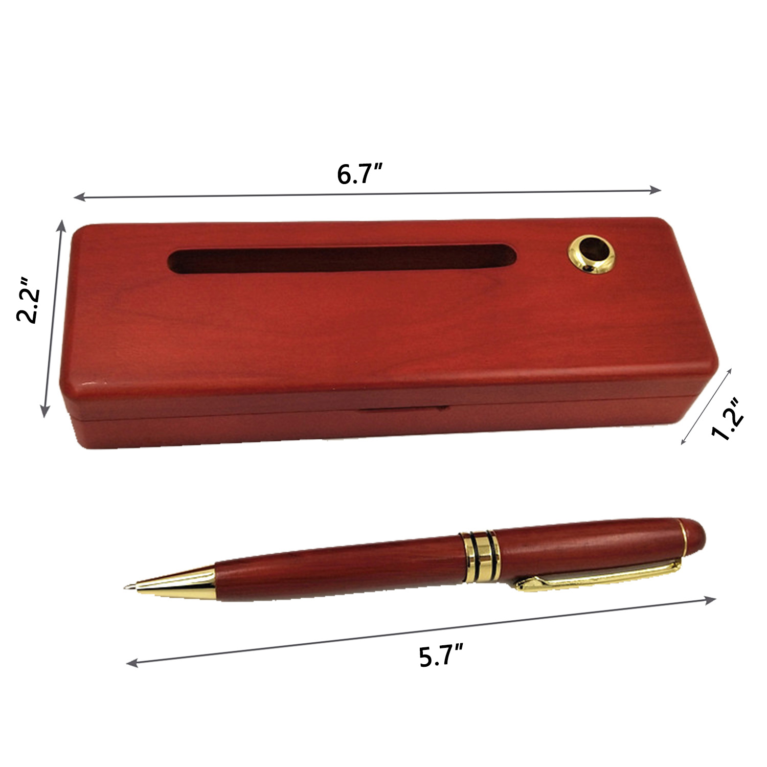 Pen with Wooden Case 5