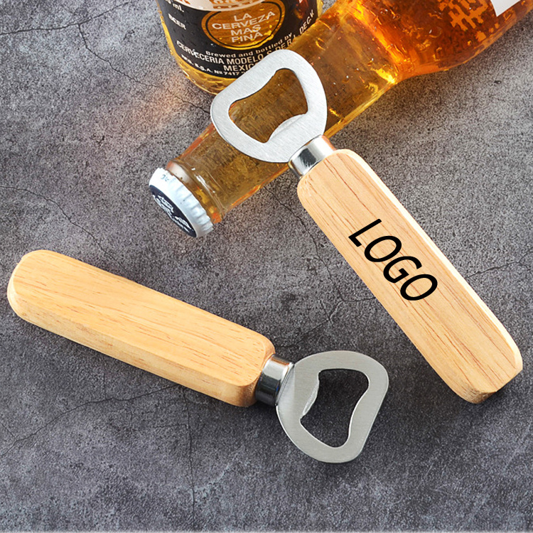 Wooden Handle Style Bottle Opener 4