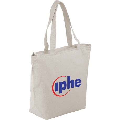 Maine 8oz Cotton Canvas Zippered Tote, custom tote bag with logo imprint 67