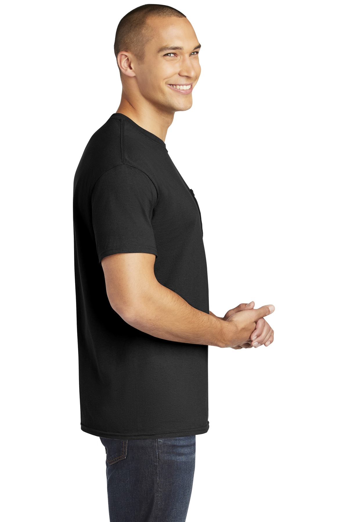 Gildan® Heavy Cotton™ Adult Tee with Pocket 8